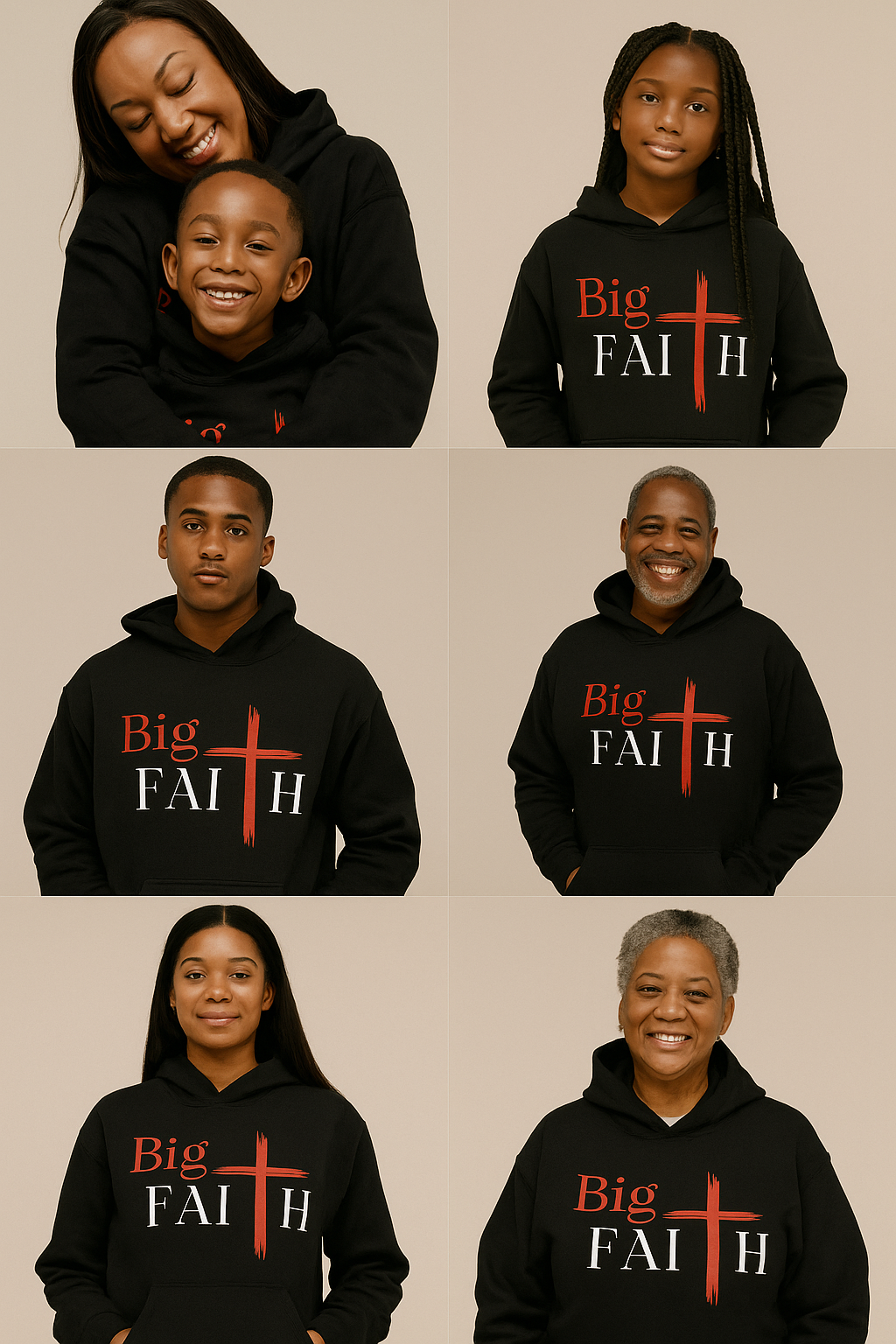 Big Faith Hoodie (Unisex)